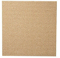 Colours Beige Loop Carpet tile, (L)500mm