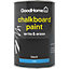 Colours Black Matt Chalkboard paint, 1L