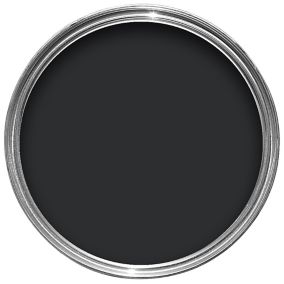 Colours Black Satin Exterior Metal & wood paint, 2.5L