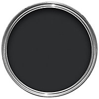 Colours Black Satin Metal & wood paint, 750ml