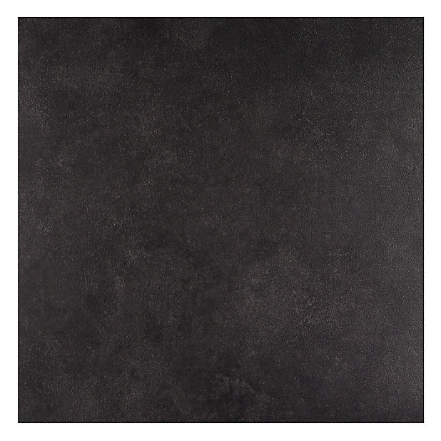 Colours Black Stone Effect Flooring, Vinyl Floor Tile Adhesive B Q