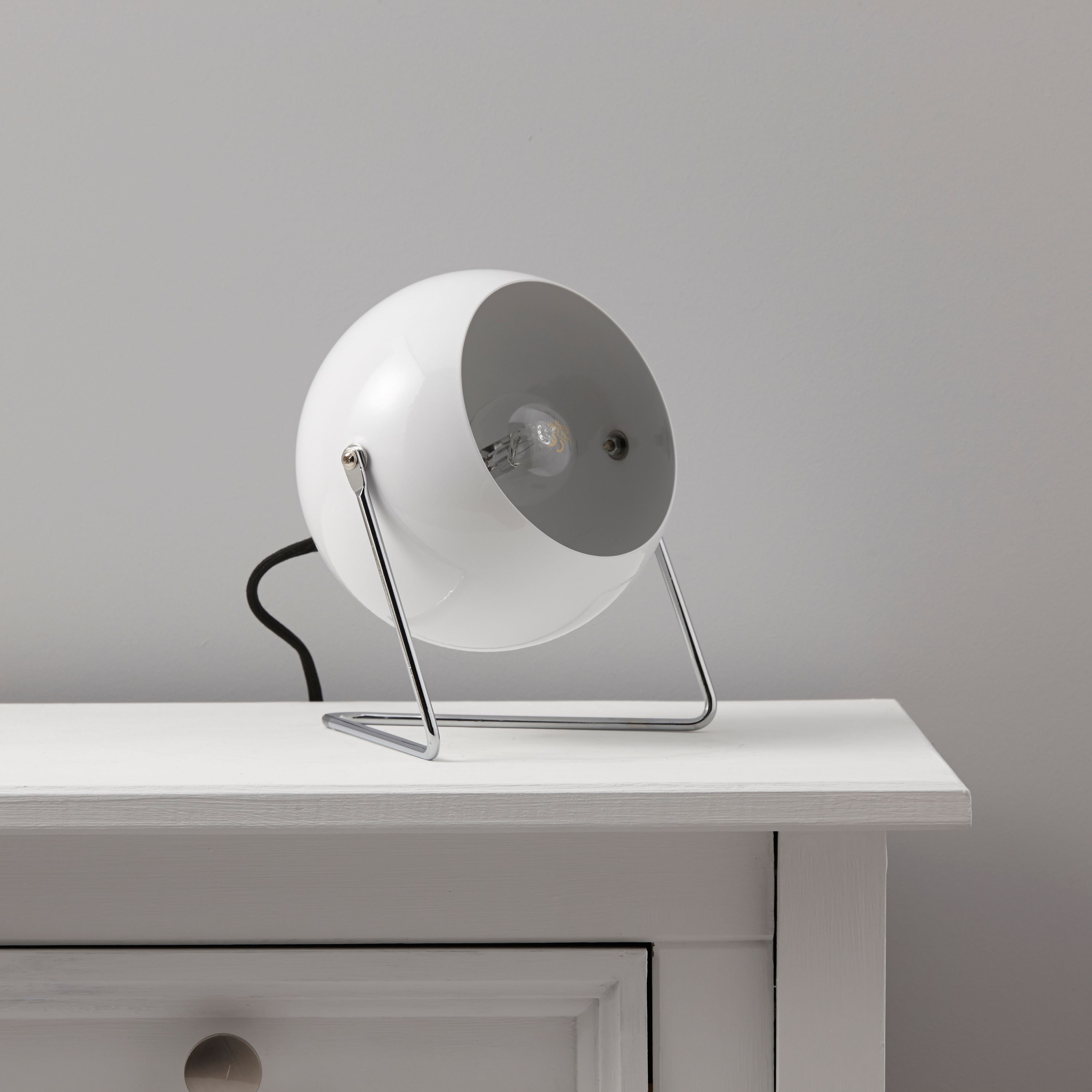 Colours Bobo White Table lamp