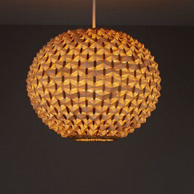 Colours Bolsena Beige Hedgehog Light shade (D)30cm