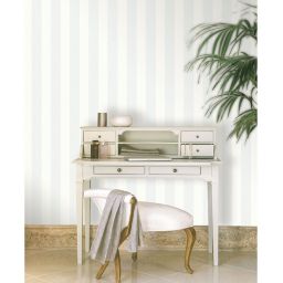 Colours Boutique Duck egg Striped Mica effect Embossed Wallpaper