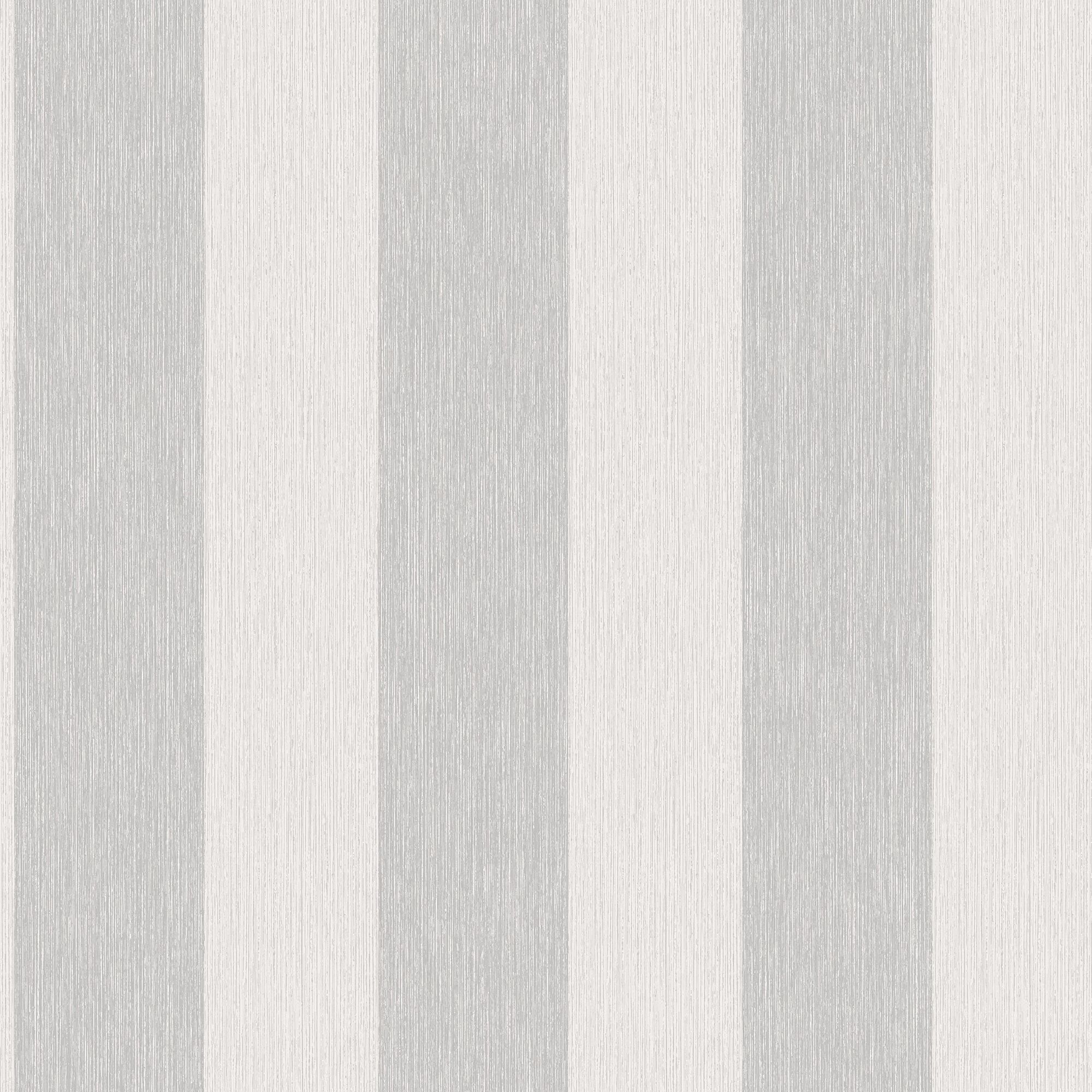 Colours Boutique Grey Striped Mica effect Embossed Wallpaper Sample DIY at B&Q
