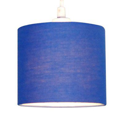 Blue lamp store shade b&q