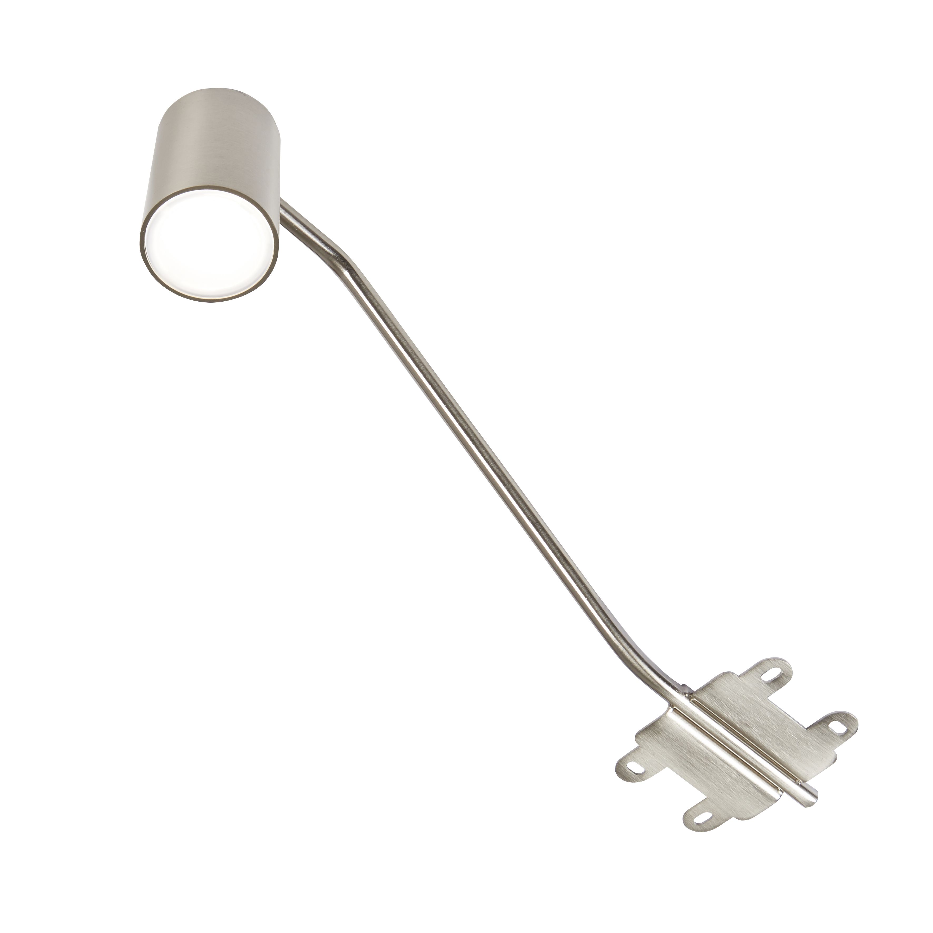 Colours Buckland Chrome effect Mains-powered LED Under cabinet light IP20 (W)295mm