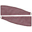 Colours Carina Blueberry Curtain tie, Pack of 2