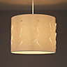 Colours Carriera Cream Butterfly cut-out Light shade (D)300mm