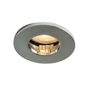 Colours Chrome effect Non-adjustable LED Warm white Downlight 5W IP65