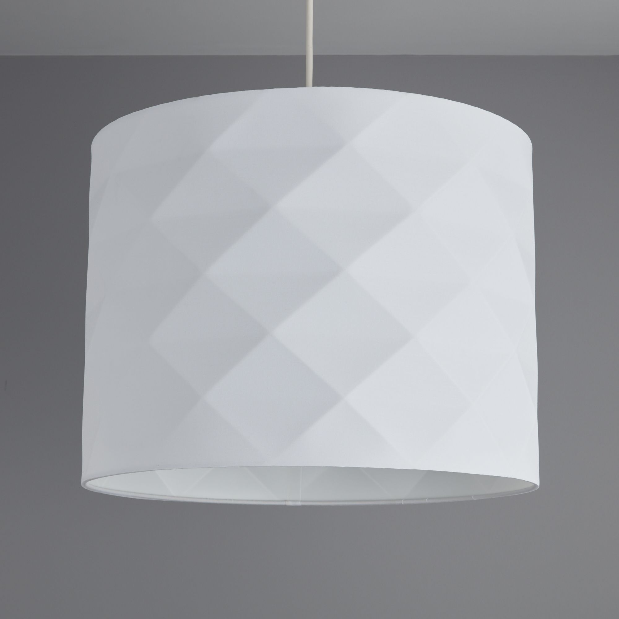 Colours Chrysta White Origami Light shade (D)40cm