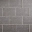 Colours Cimenti Grey Matt Stone effect Ceramic Wall Tile Sample
