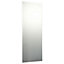 Colours Clear Rectangular Bevelled Frameless Mirror (H)120cm (W)45cm