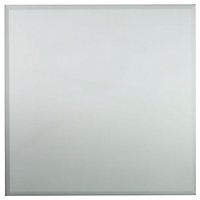 Colours Clear Square Frameless Mirror (H)600mm (W)600mm