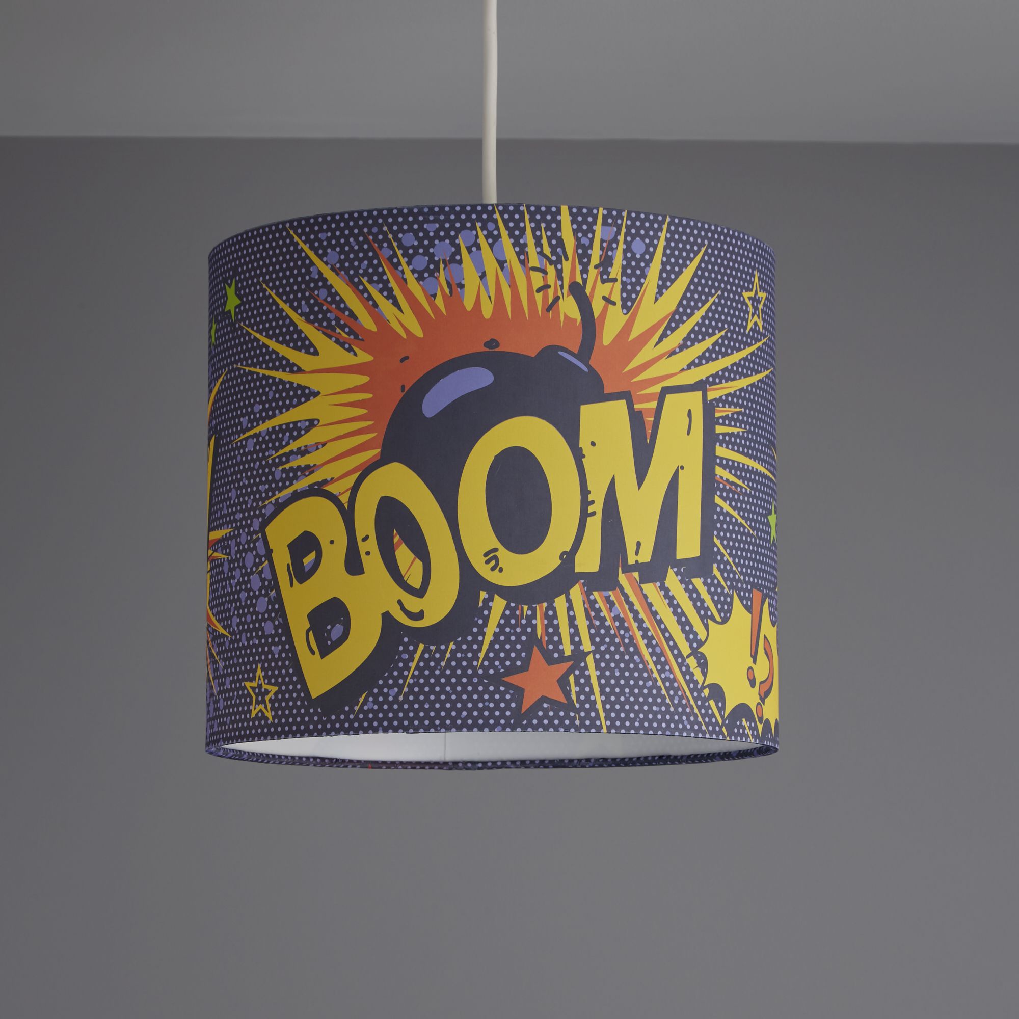 Colours Comic Multicolour Comic Light shade (D)25cm