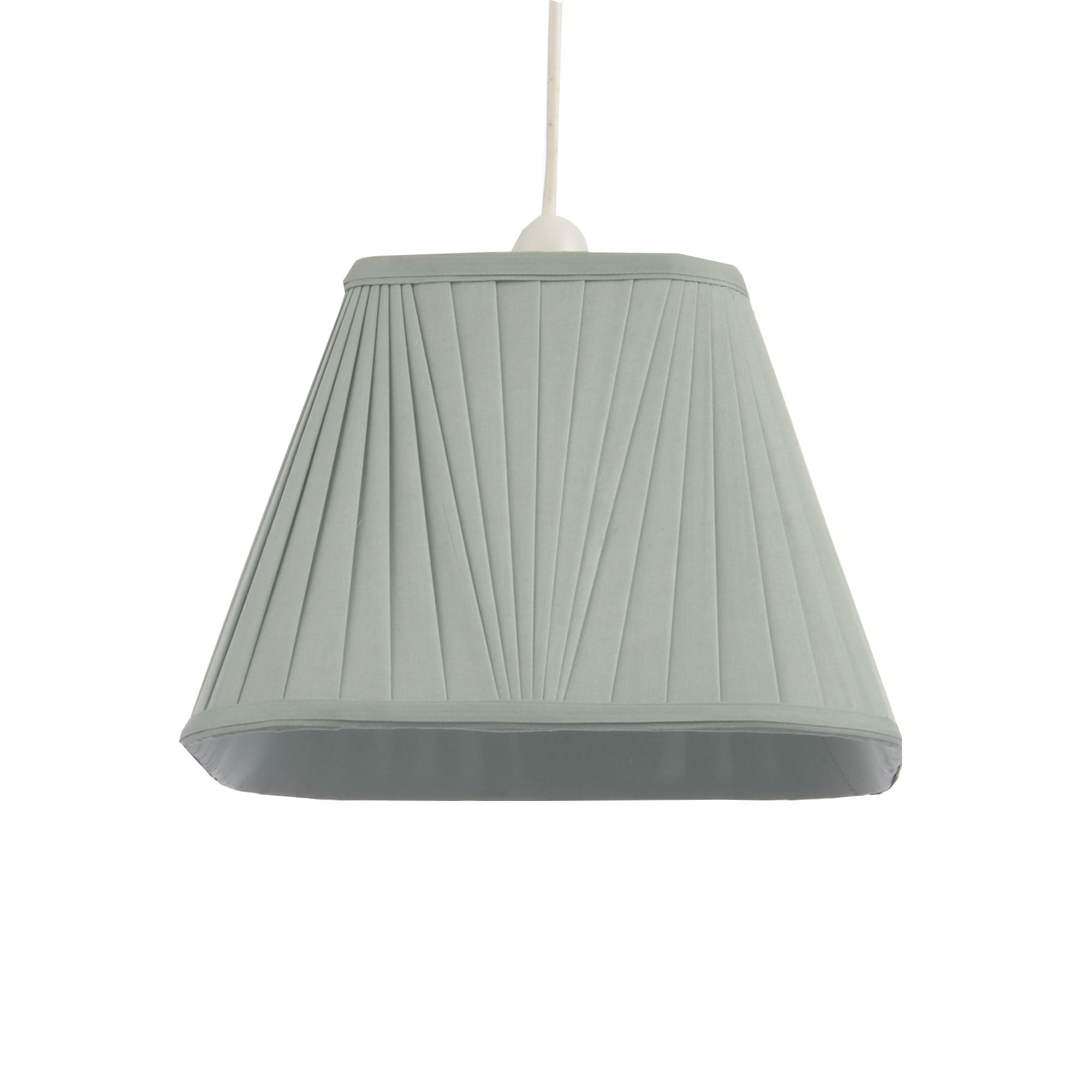 Duck egg blue store lamp shade b&q