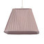 Colours Conwey Heather Pleated Light shade (D)300mm