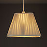 Colours Conwey Ivory Pleated Light shade (D)300mm