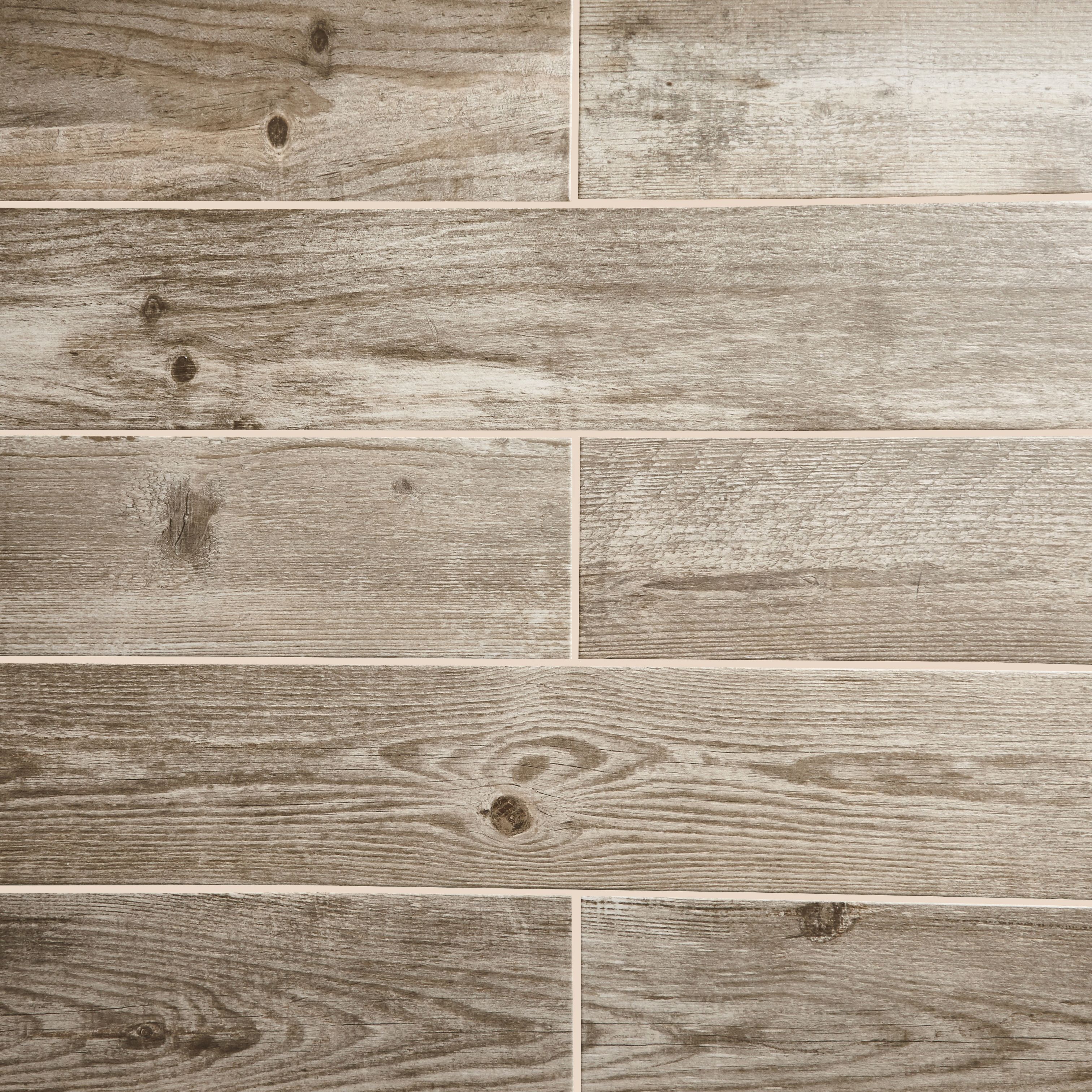 Colours Cotage wood Beige Matt Wood effect Textured Porcelain Indoor Wall & floor Tile, Pack of 4, (L)1200mm (W)200mm