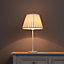 Colours Cream Pleated Light shade (D)250mm