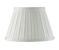 Colours Cream Pleated Light shade (D)250mm