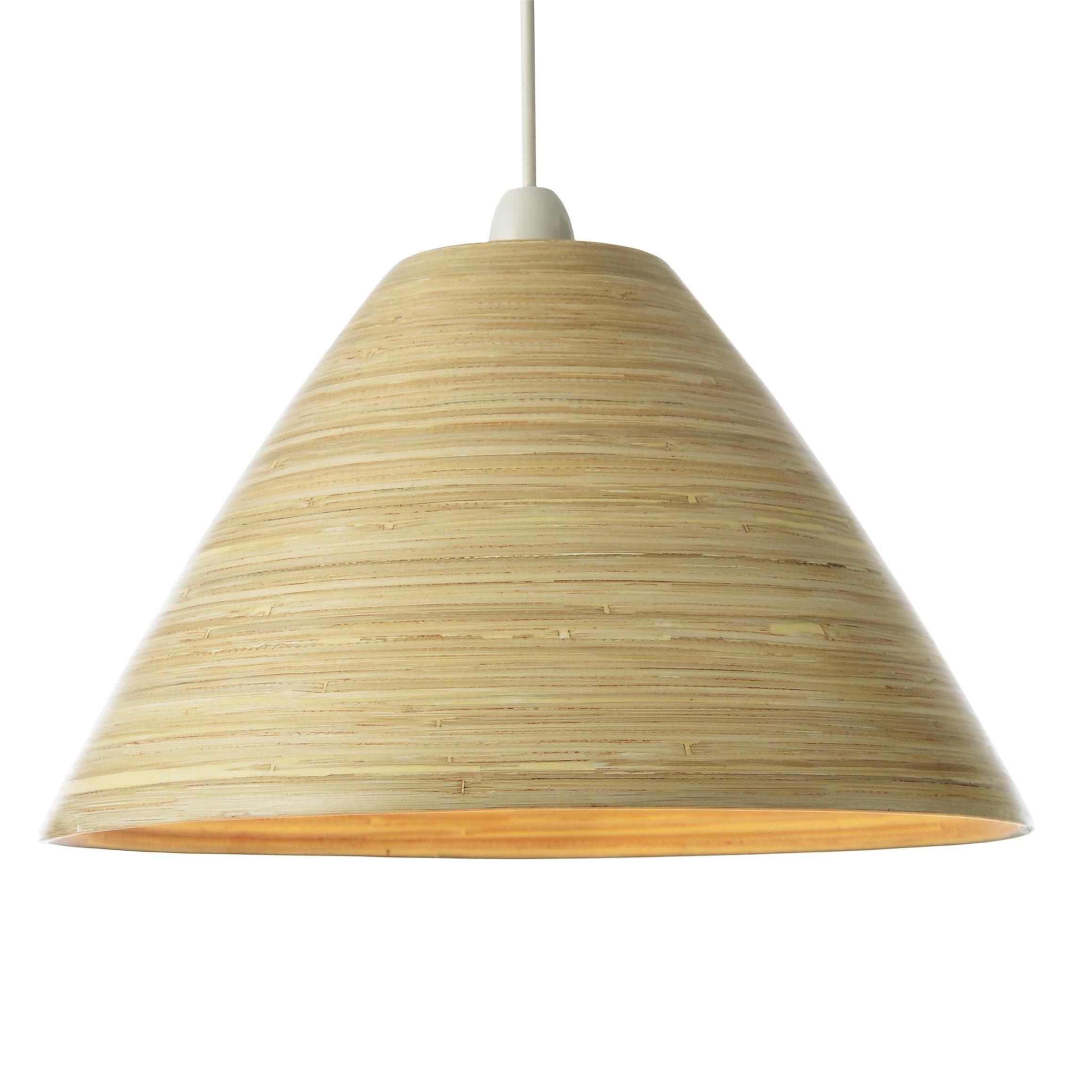 Colours Cruse Natural Bamboo Light shade (D)35cm