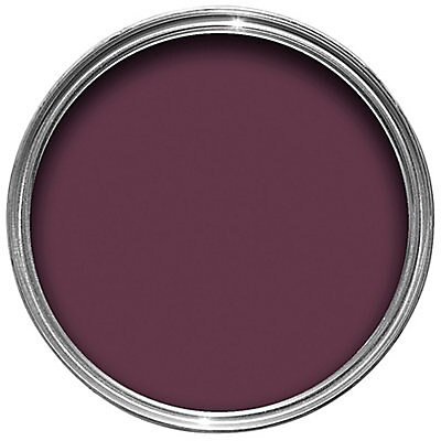 Dark Plum Gloss Metal Wood Paint, Purple Outdoor Metal Paint