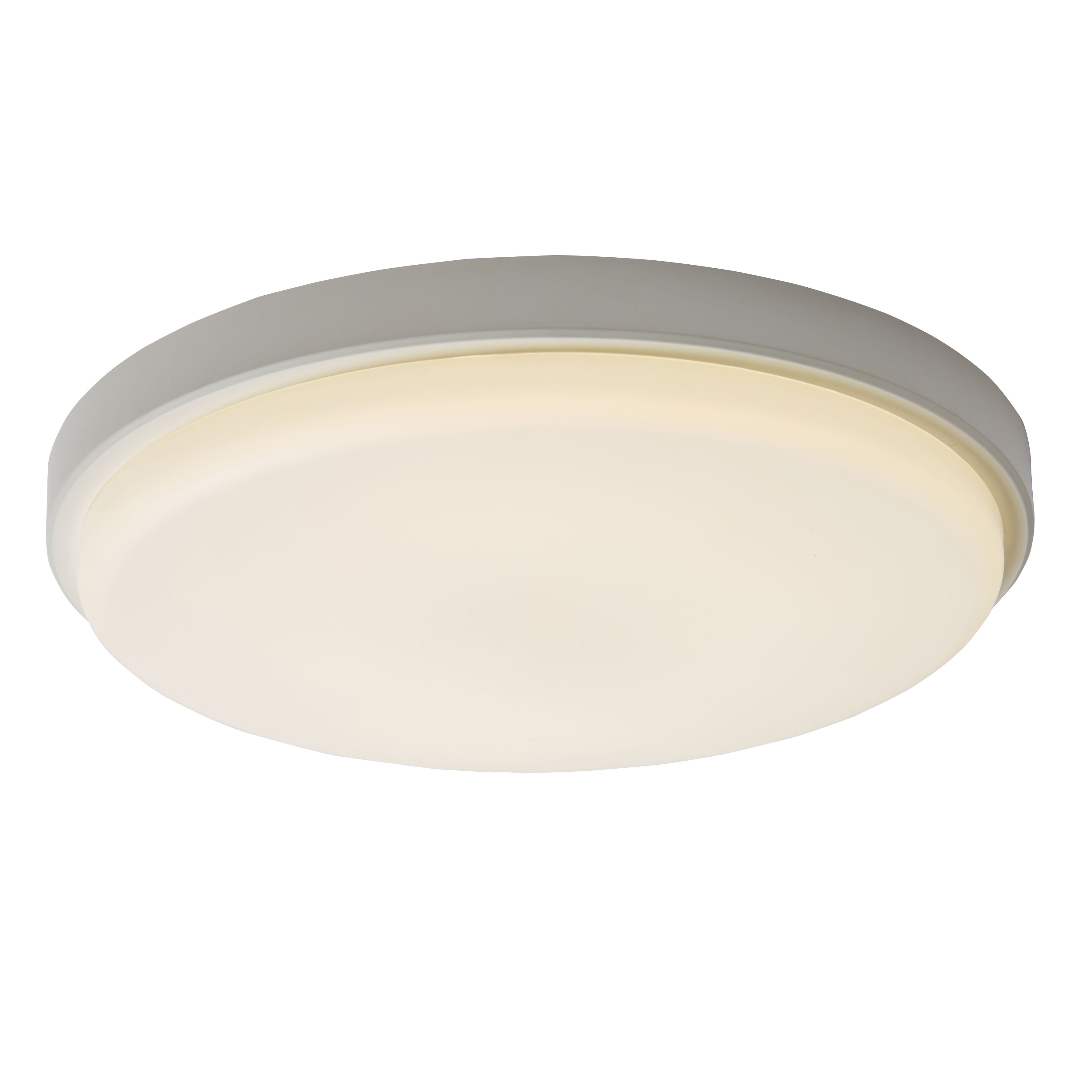 Colours Davenport Matt White LED Bulkhead light