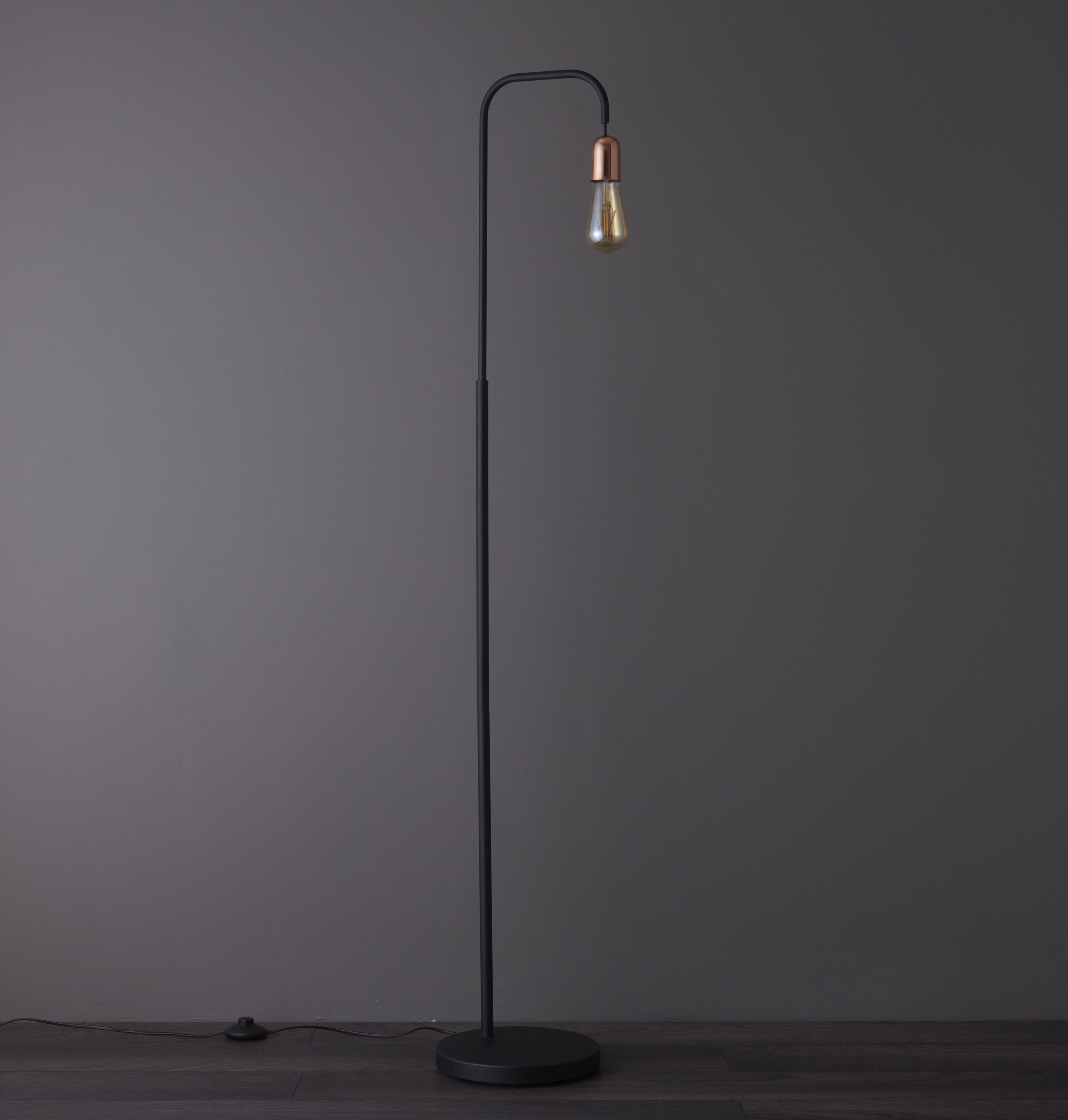 Rayner industrial store floor lamp