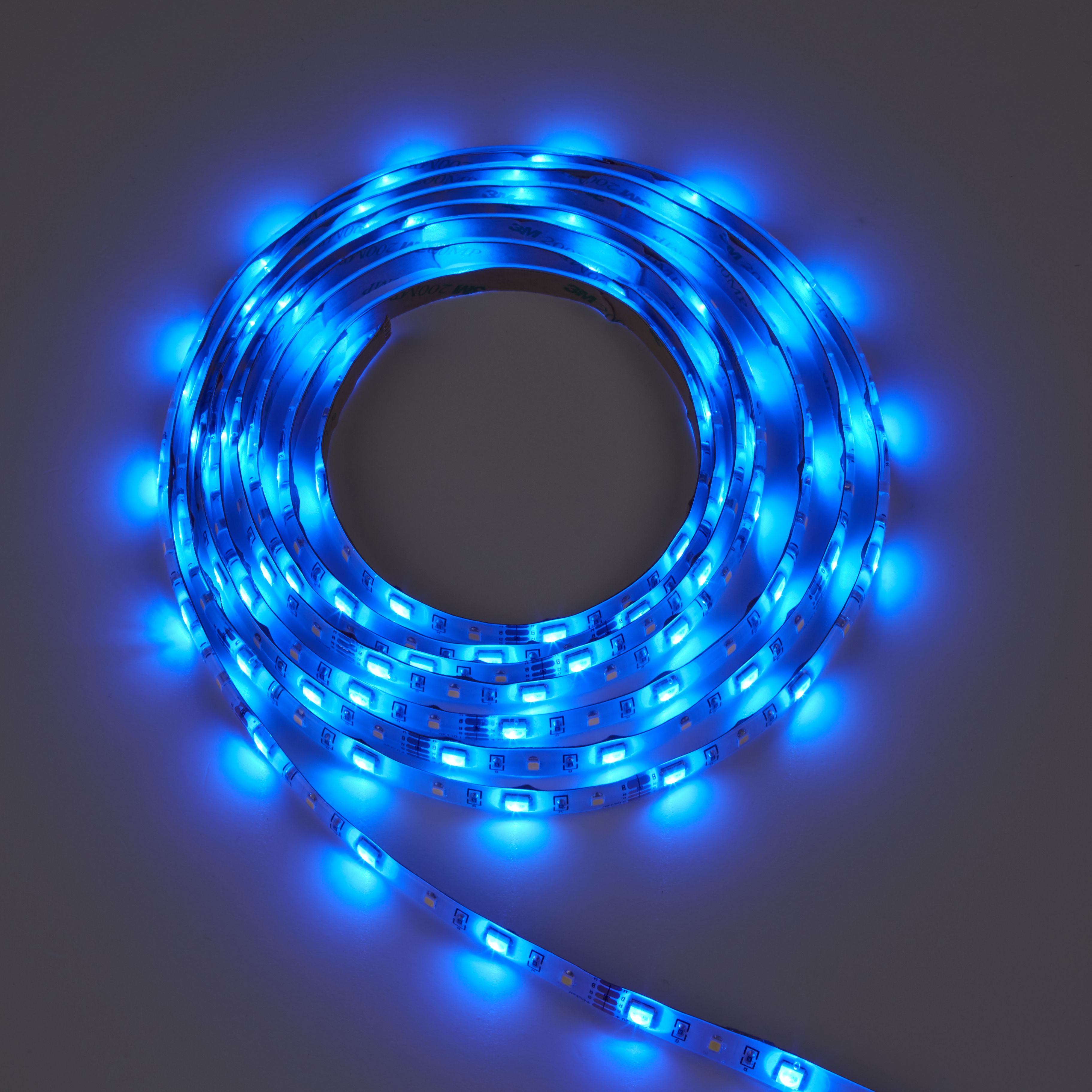 Colours Driggs Mains-powered LED Multicolour Strip light IP20 400lm 4000K (L)5m