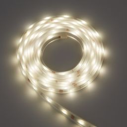 Colours Driggs Mains-powered LED White Strip light IP20 400lm (L)1m
