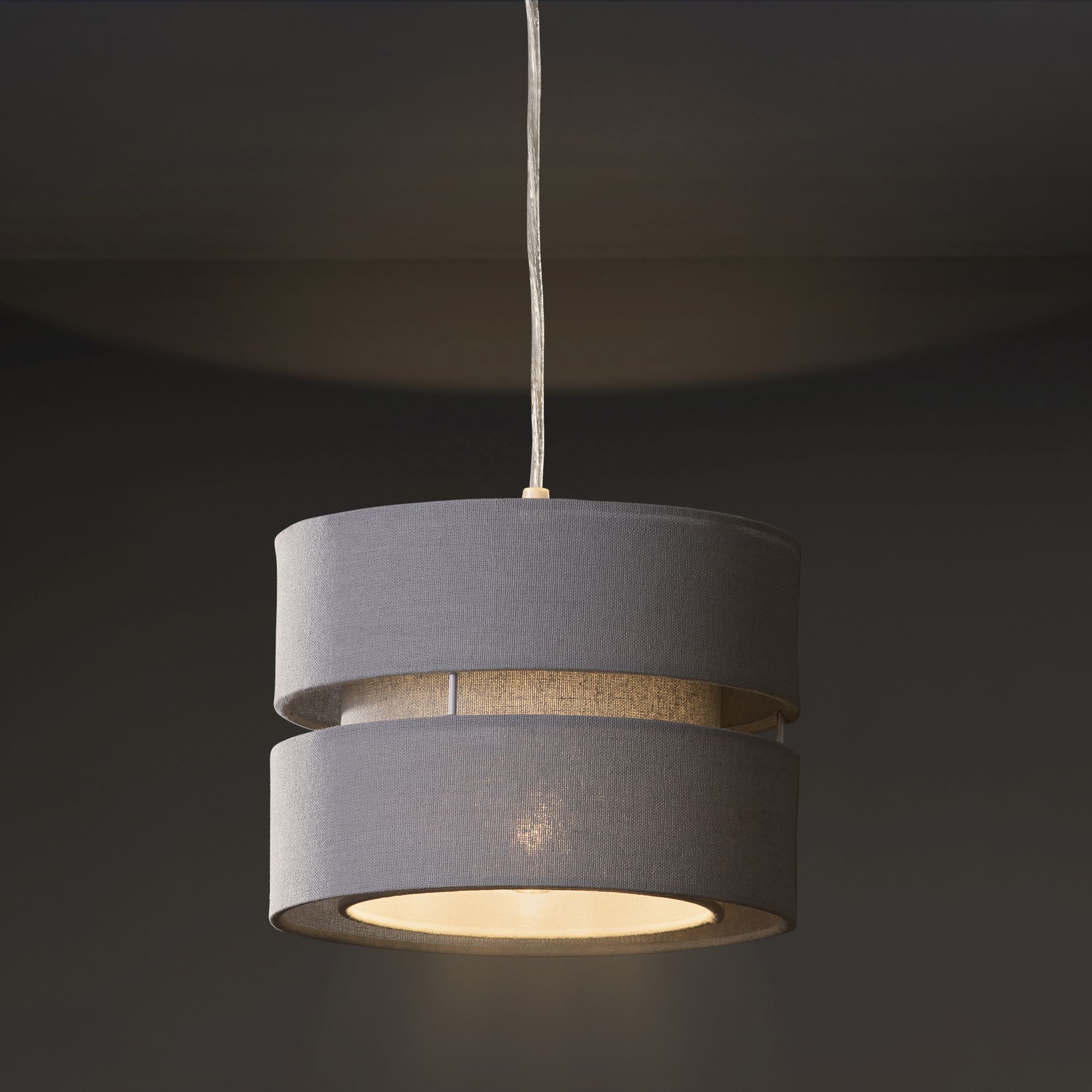 B and q grey 2024 lamp shades