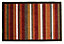 Colours Durian Multicolour Striped Door mat, 80cm x 60cm
