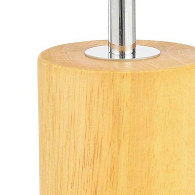 Colours Ezra Matt Oak effect Table lamp