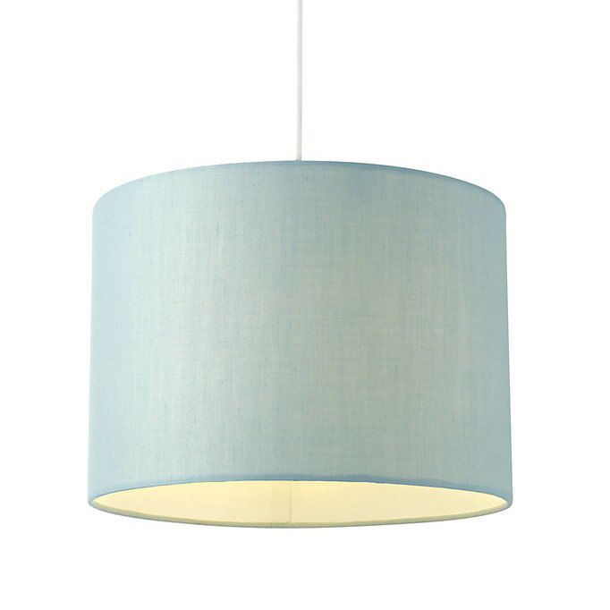 Blue lamp store shade b&q