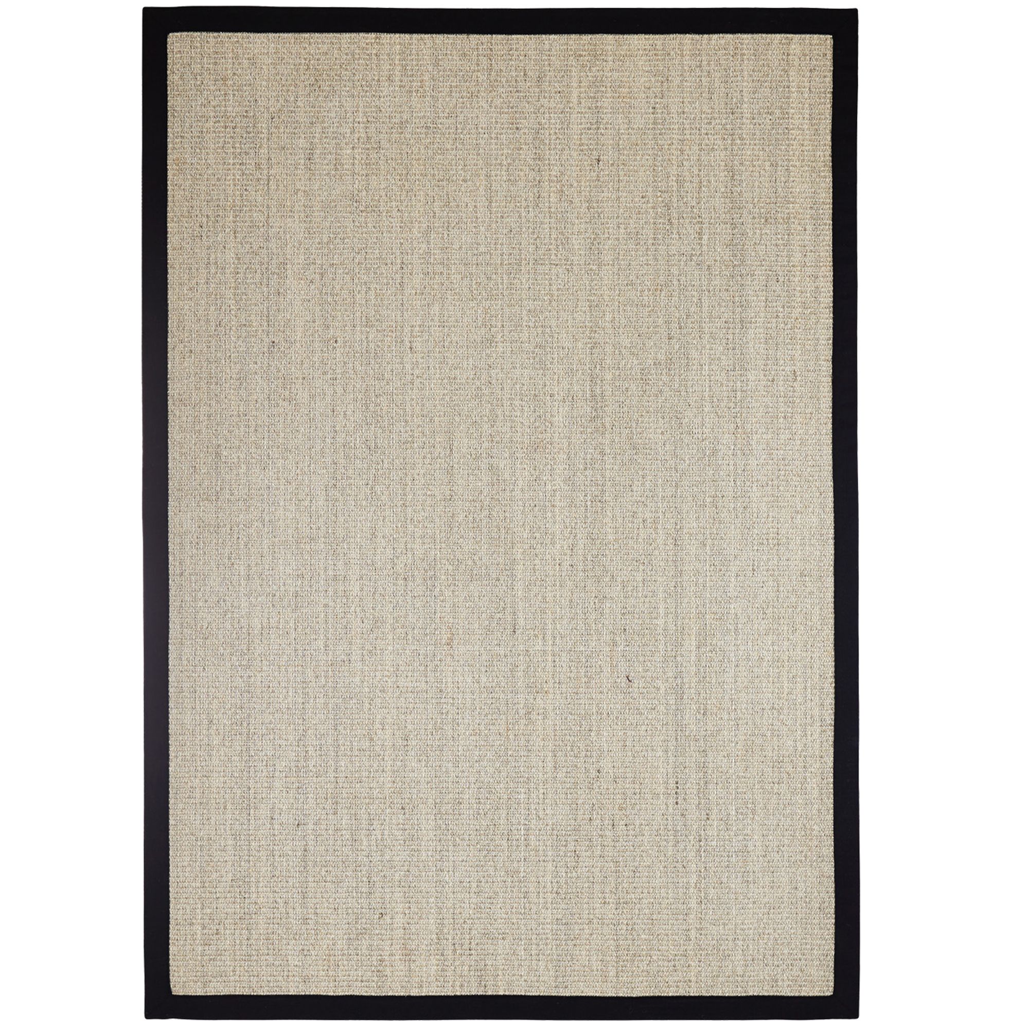Colours Fedora Black Border Large Rug, (L)230cm x (W)160cm