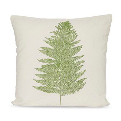 Green and shop cream cushions