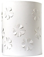 Colours Flower White Raised flower Light shade (D)200mm