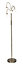 Colours Forbes Swirl Antique brass effect Floor lamp