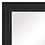 Colours Ganji Black Curved Framed Mirror, (H)62.6cm (W)2.2cm