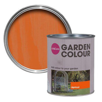 Colours Garden Apricot Matt Wood stain