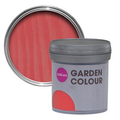 Colours Garden Coral Matt Wood stain, 50ml