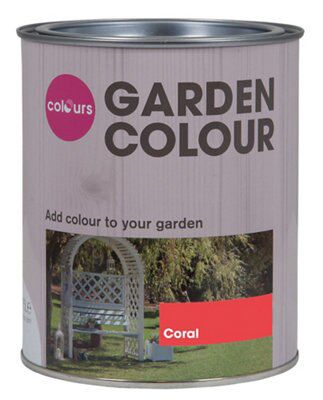 Colours Garden Coral Matt Wood stain, 750ml