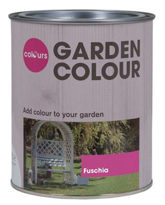 Colours Garden Fuchsia Matt Wood stain, 750ml