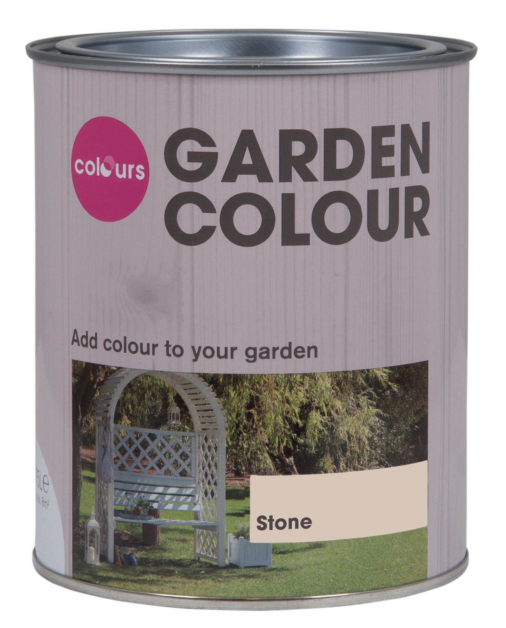 Colours Garden Stone Matt Wood stain, 750ml
