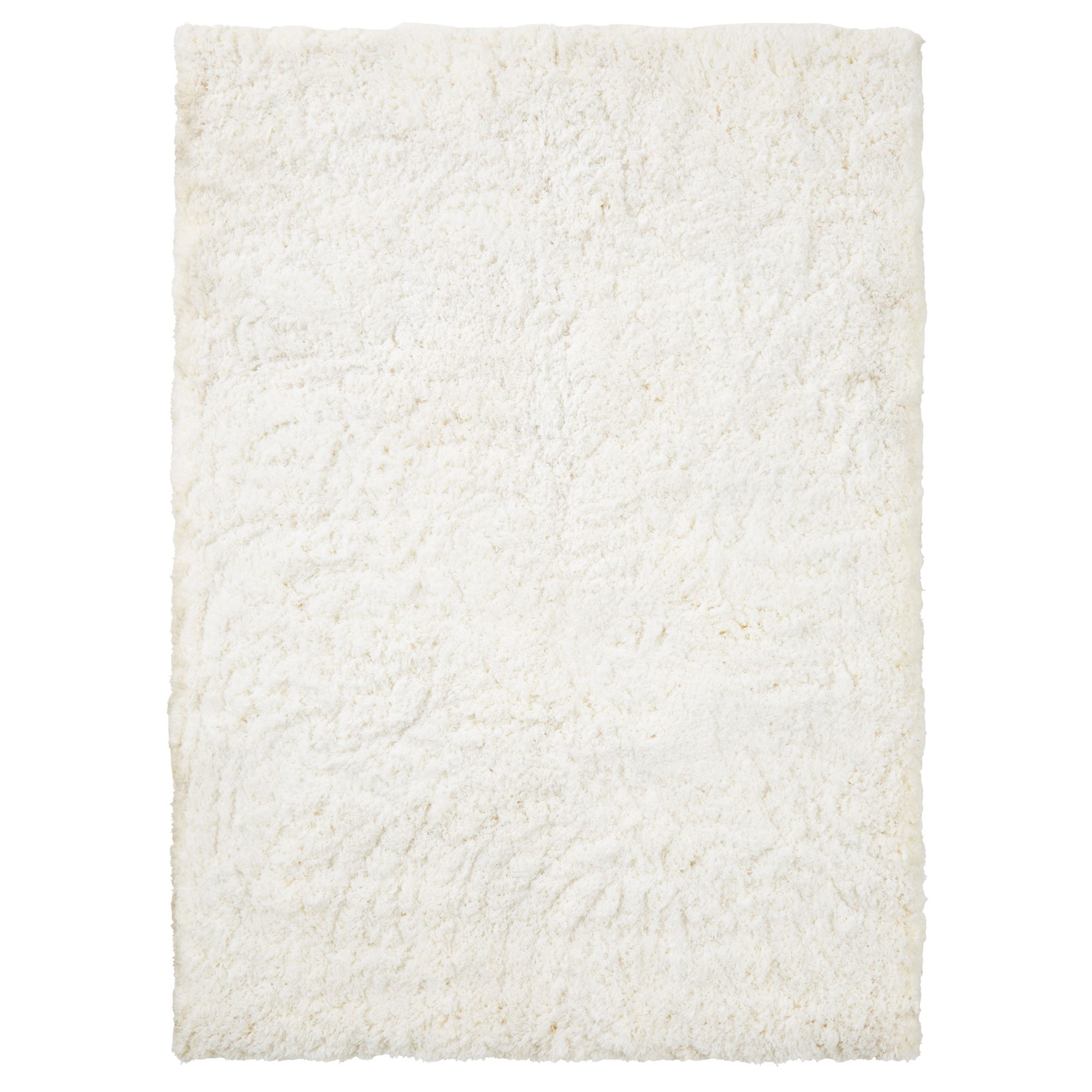 Colours Gemima Cream Plain Large Rug, (L)230cm x (W)160cm