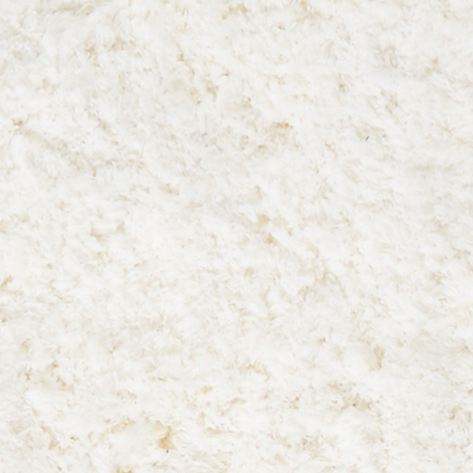Colours Gemima Cream Plain Large Rug, (L)230cm x (W)160cm