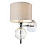 Colours Gina Beige Wall light