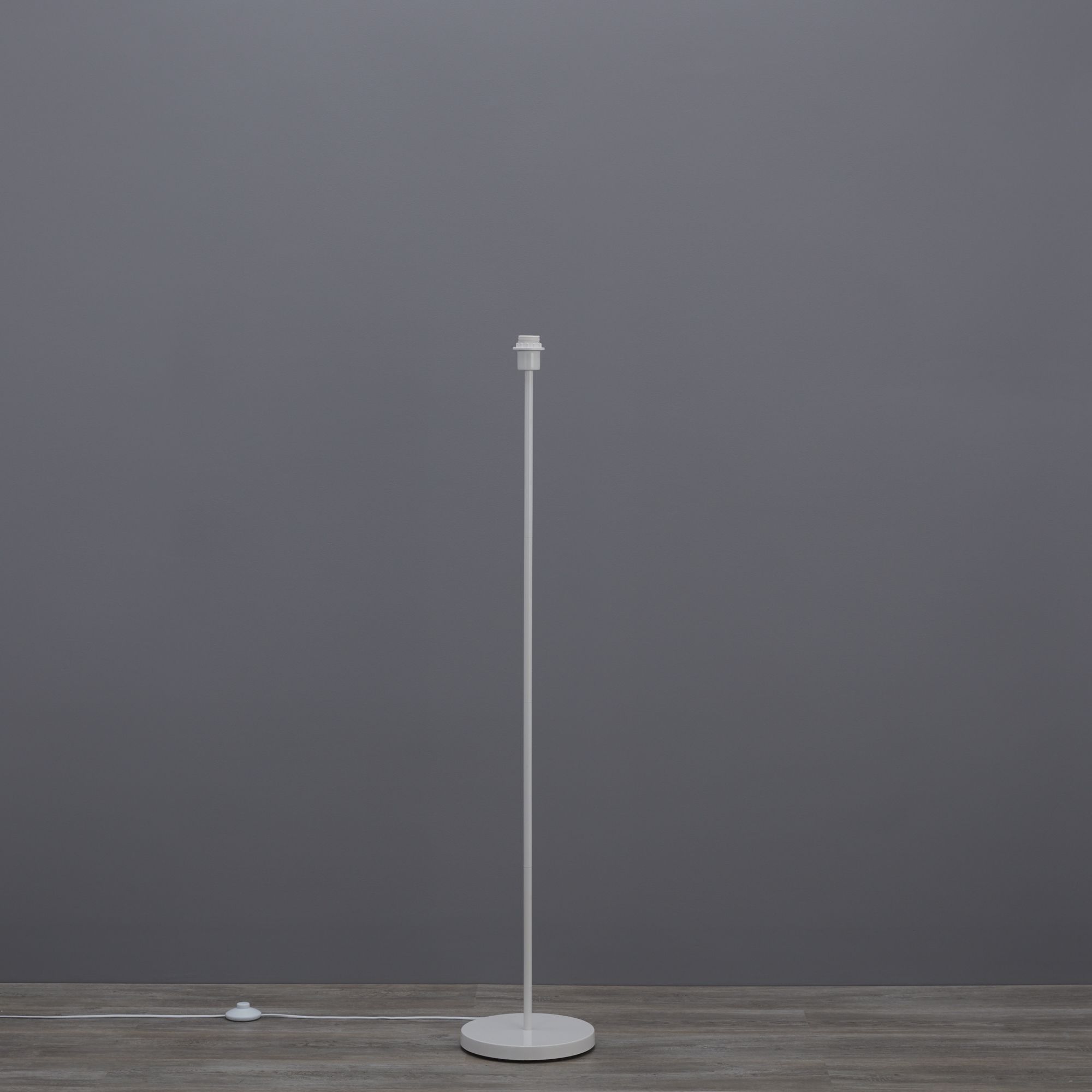 White floor lamp deals base