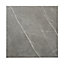 Colours Grey Matt Marble effect Porcelain Indoor Wall & floor Tile, Pack of 3, (L)595mm (W)595mm